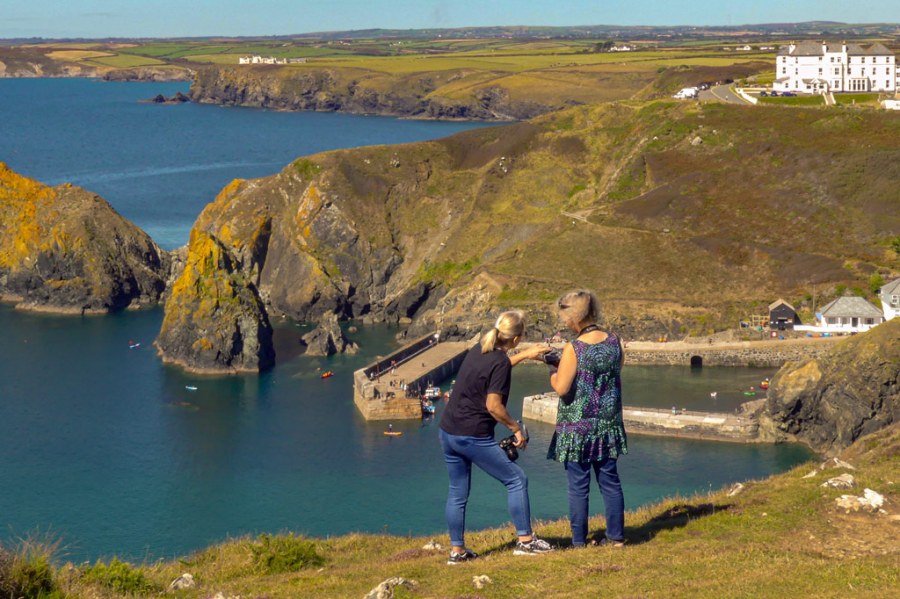 Gill Prince on location. Image: Robert Prince