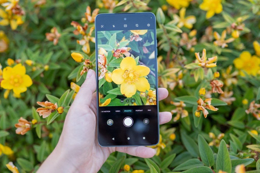 Motorola Moto G56 budget smartphone screen