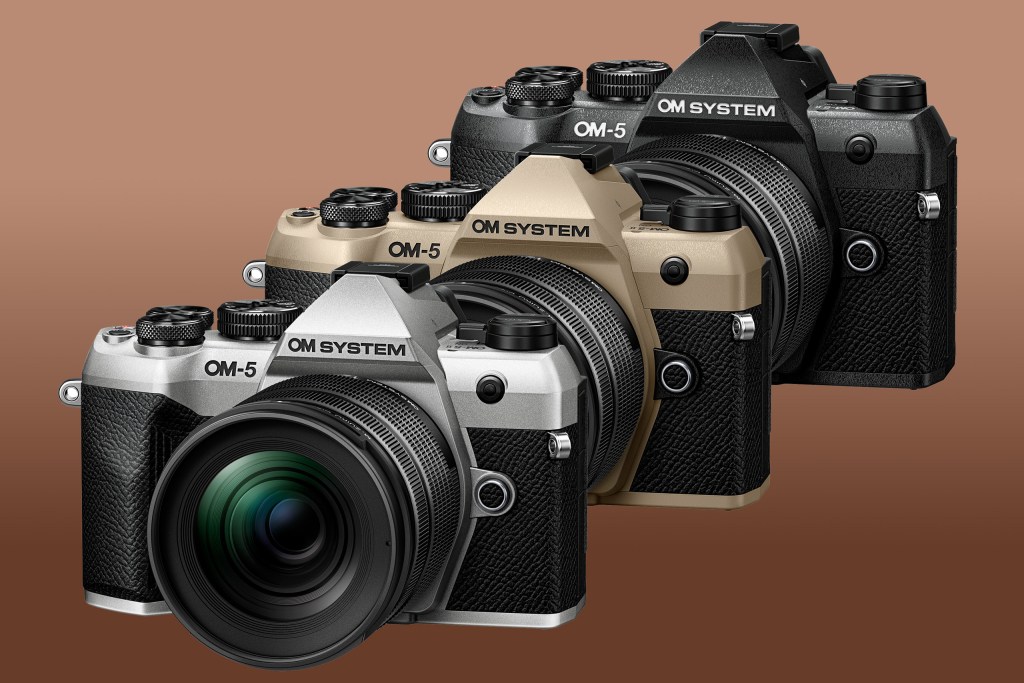 OM System OM-5 Mark II colour range. Image: OM