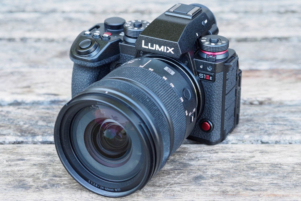 Panasonic Lumix S1IIE with Lumix S 24-60mm F2.8 lens