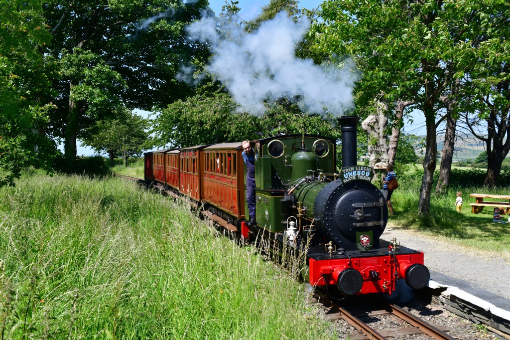 Talyllyn railway slate train