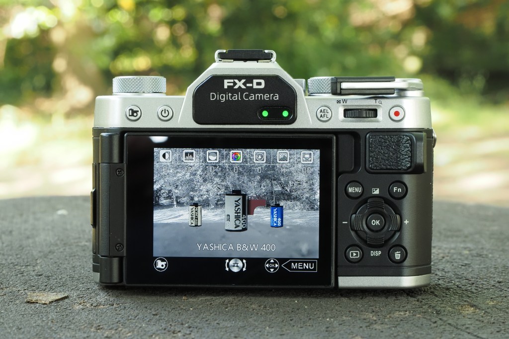 Yashica FX-D 100. Image credit: Joshua Waller