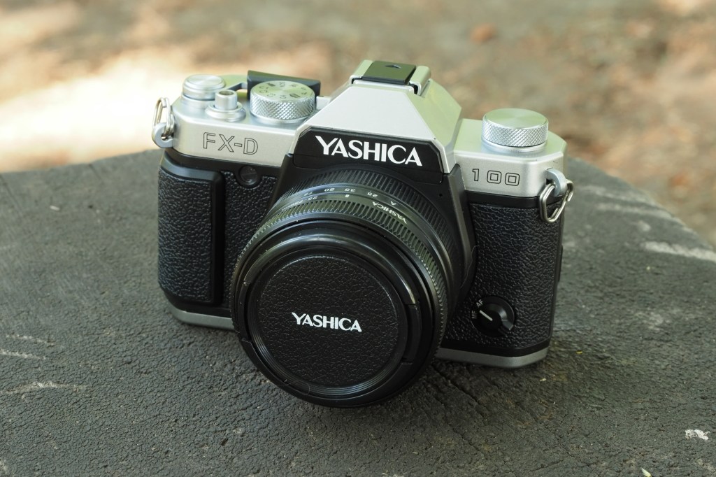 Yashica FX-D 100. Image credit: Joshua Waller