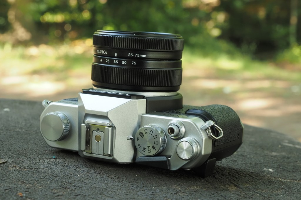 Yashica FX-D 100. Image credit: Joshua Waller
