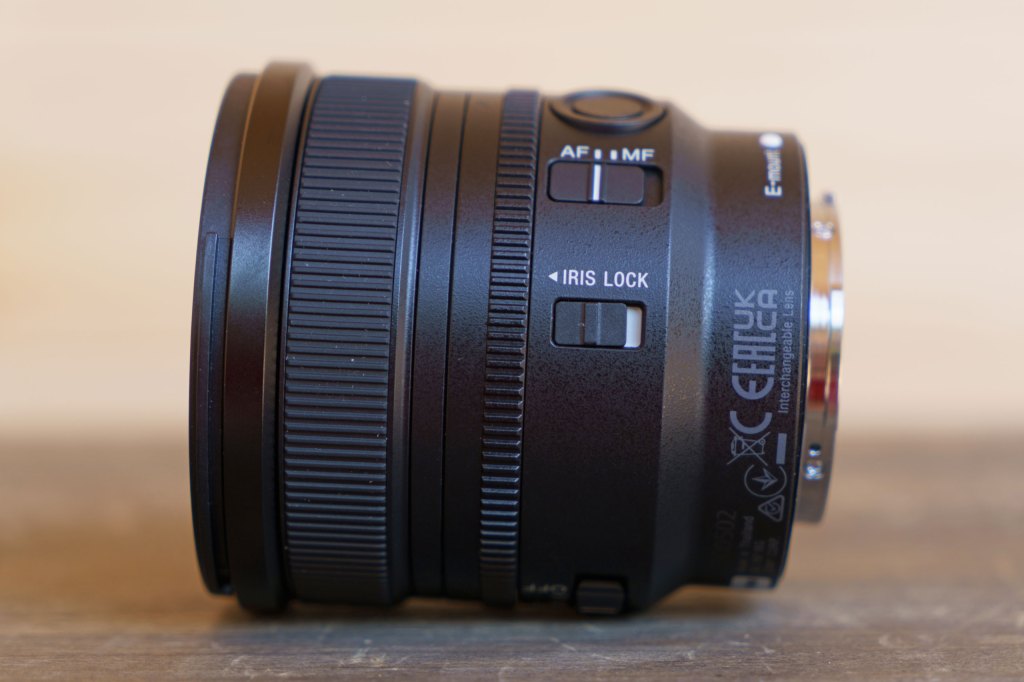 Sony 16mm f1.8 G lens