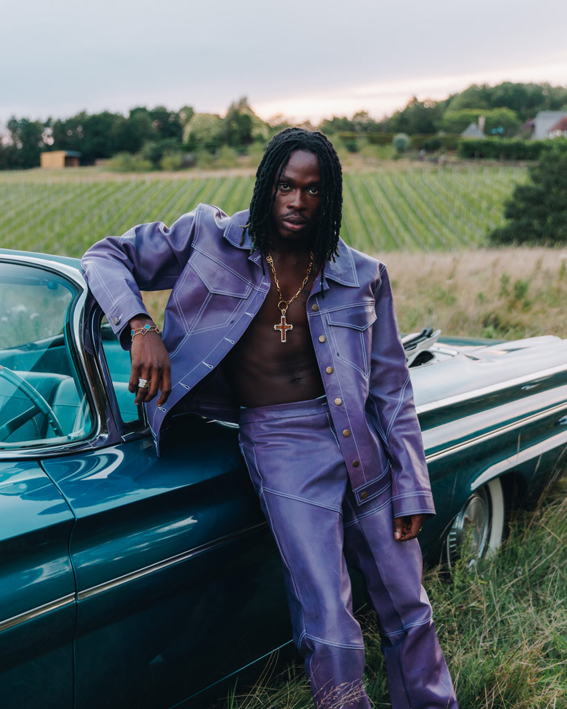 Fireboy, as Shot By Nee on set