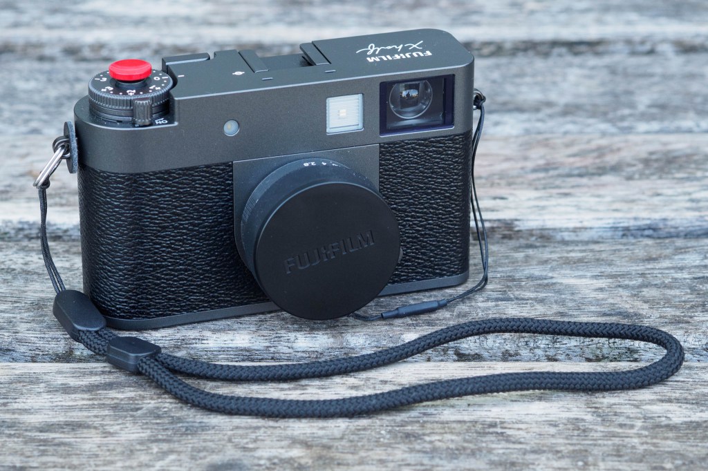 Fujifilm X half with accessories