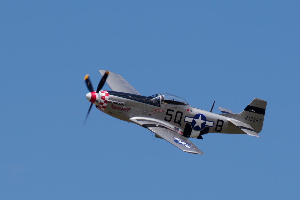 OM System 150-600mm F5-6.3 P-51 Mustang sample image