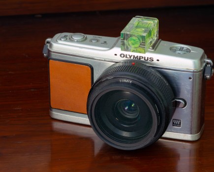 Olympus PEN E-P1. Olympus really nailed the classic look with their first mirrorless camera. Image credit: Joshua Waller