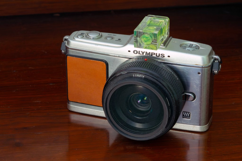Olympus PEN E-P1. Olympus really nailed the classic look with their first mirrorless camera. Image credit: Joshua Waller