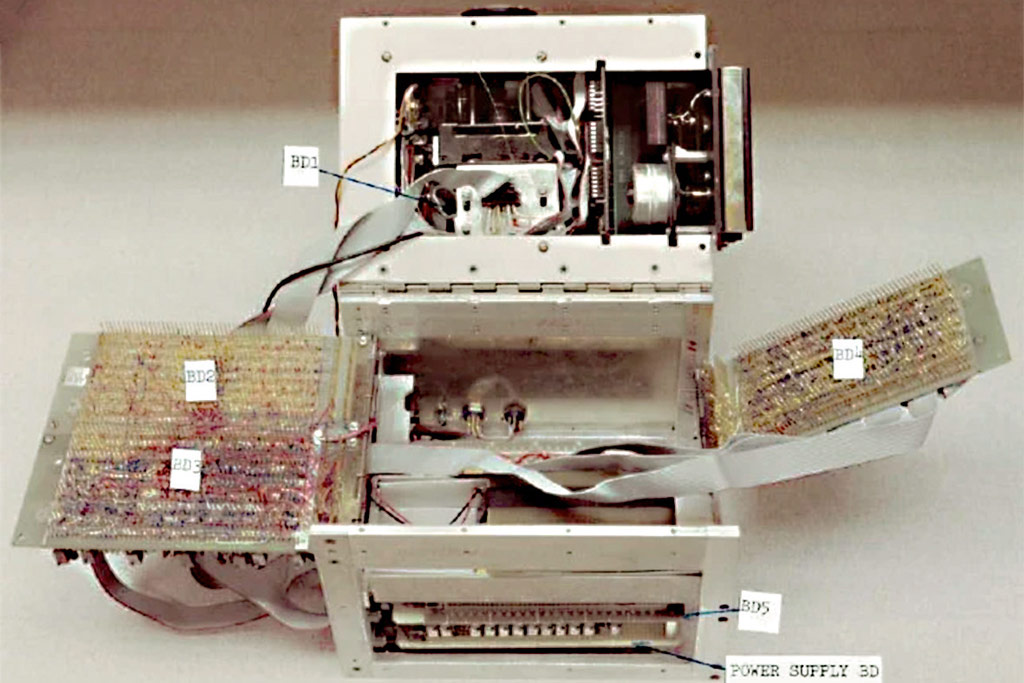 The first digital camera disassembled