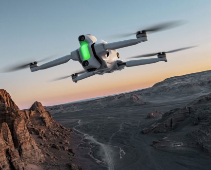 Antigravity A1 drone in flight