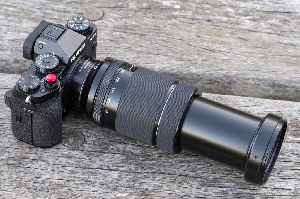 Fujifilm XF 70-300mm F4-5.6 R LM OIS WR with XF 1.4x teleconverter on Fujifilm X-T5