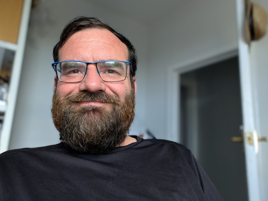 Selfie using the portrait mode. Photo JW