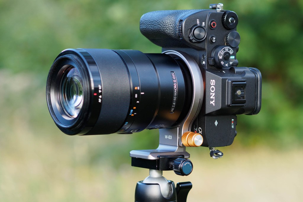 NiSi Wizard with Sony A7R V in portrait format