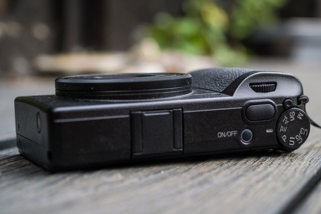 Ricoh GR IV top view