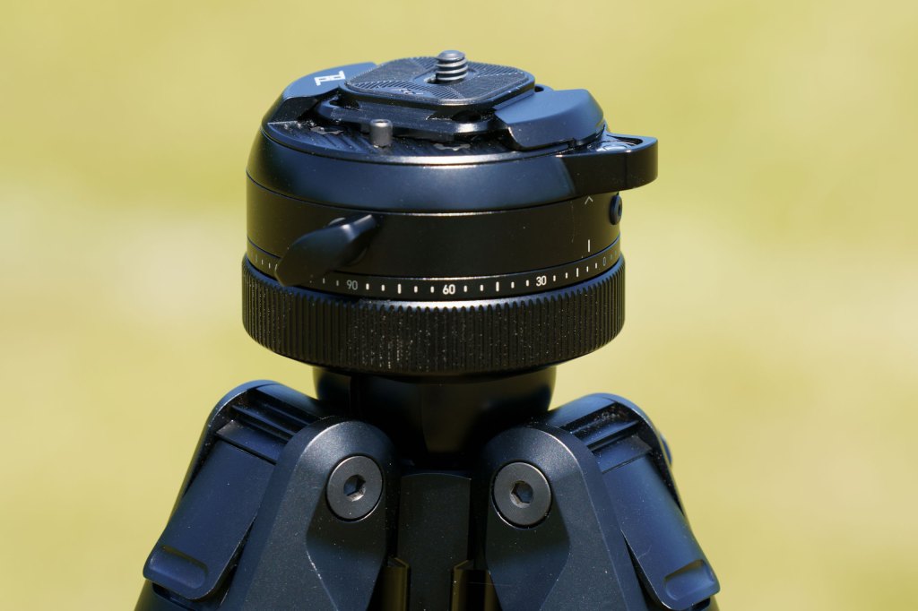 Peak Design Pro Tripod Pro Ball head. 