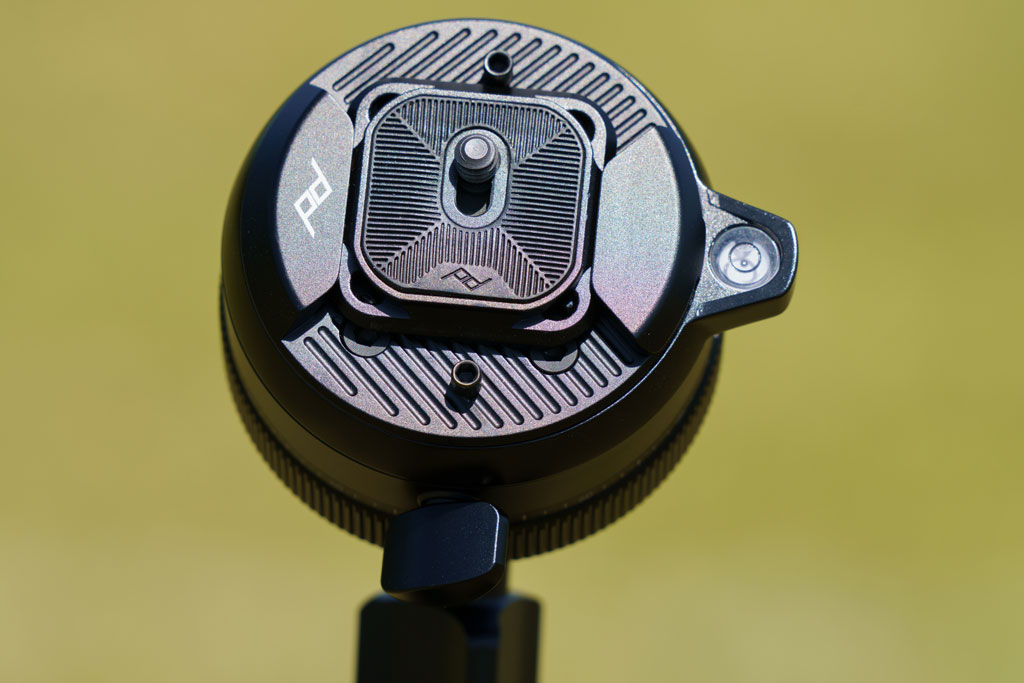 Peak Design Pro Tripod quick release clamp.