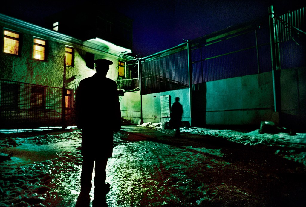 Lewis stayed at Camp AW261/4, Uptar, one of Russia's 1000 prison camps. Image Credit: Barry Lewis SINGLE USE ONLY