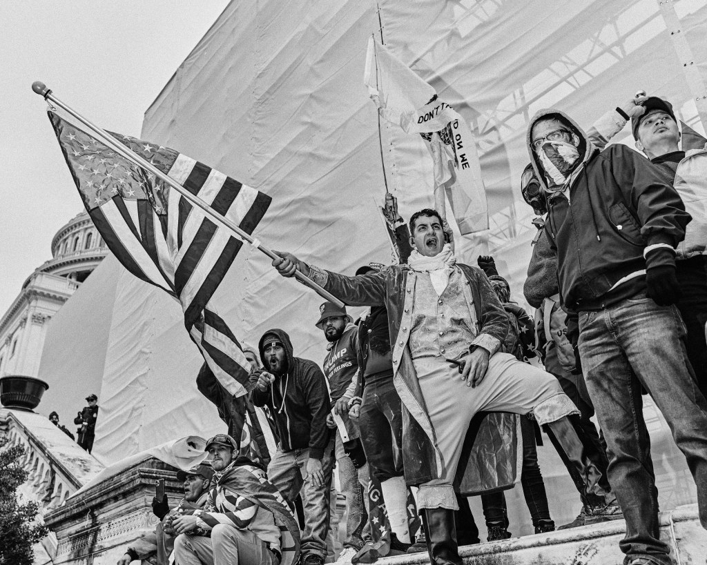 Series: The Storm. 1.46pm, January 6, 2021, Washington DC 2021. Image Credit: Balazs Gardi