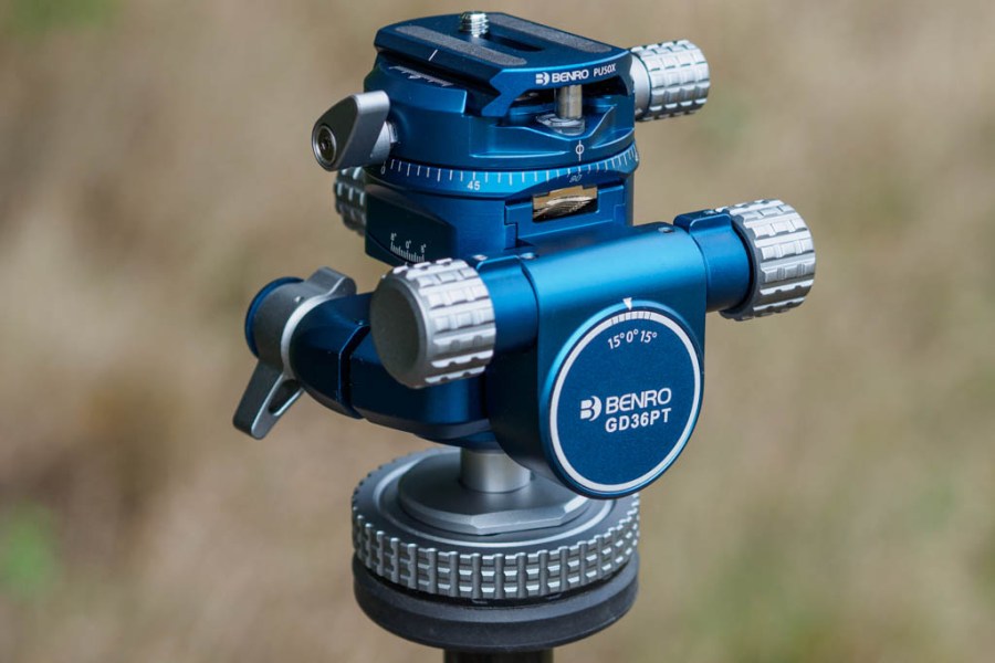Benro GD36PT Geared Drive 3-way Head