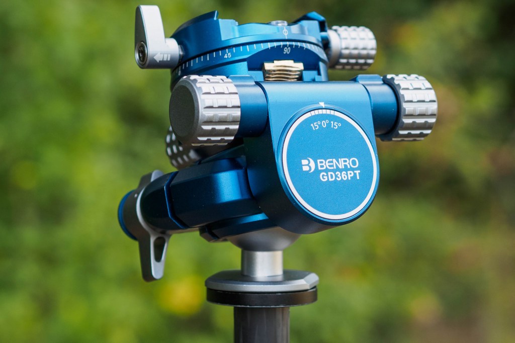 Benro GD36PT without tripod spacer
