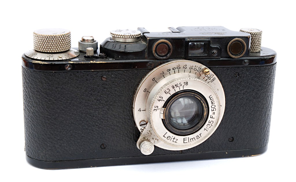 Leica II, first of the cameras with a coupled rangefinder