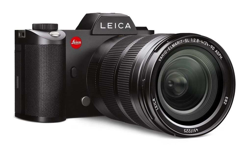Leica SL, full frame, mirrorless and with a 24MP sensor. (Picture courtesy of Park Cameras)