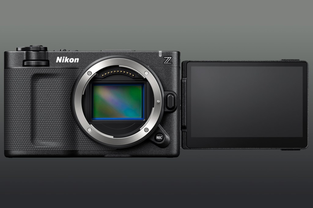 The Nikon ZR features a large 4inch vari-angle touch-screen. Image: Nikon