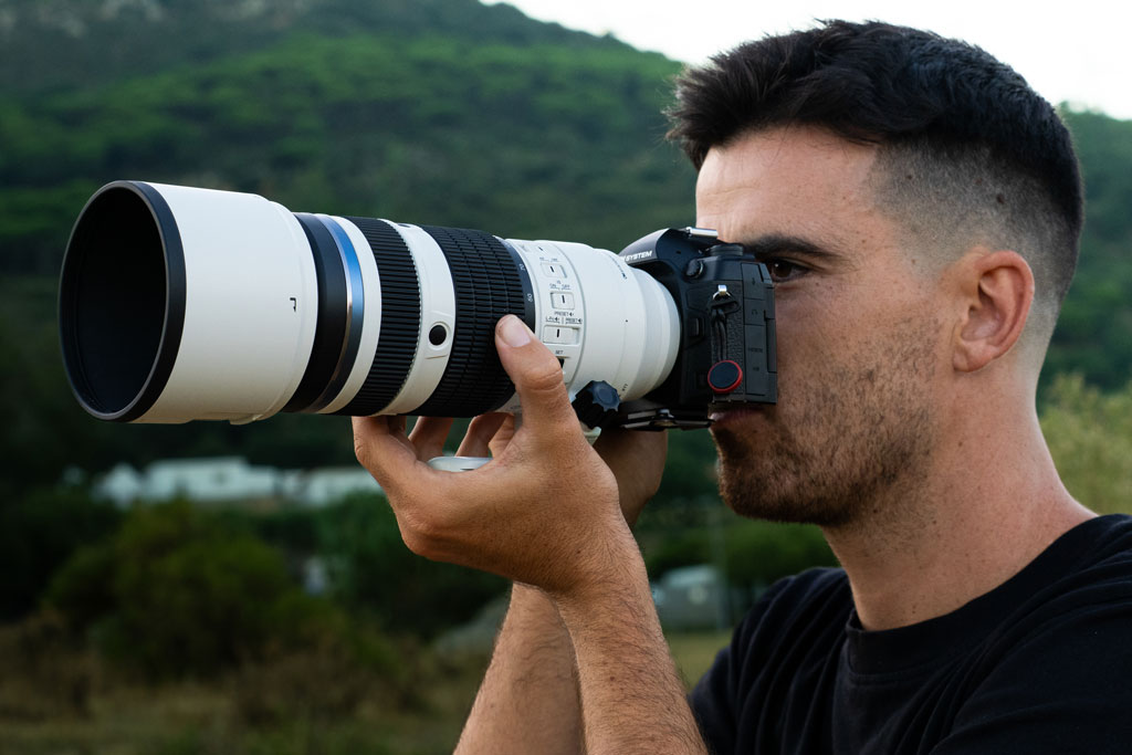 OM System 50-200mm F2.8 IS Pro in use
