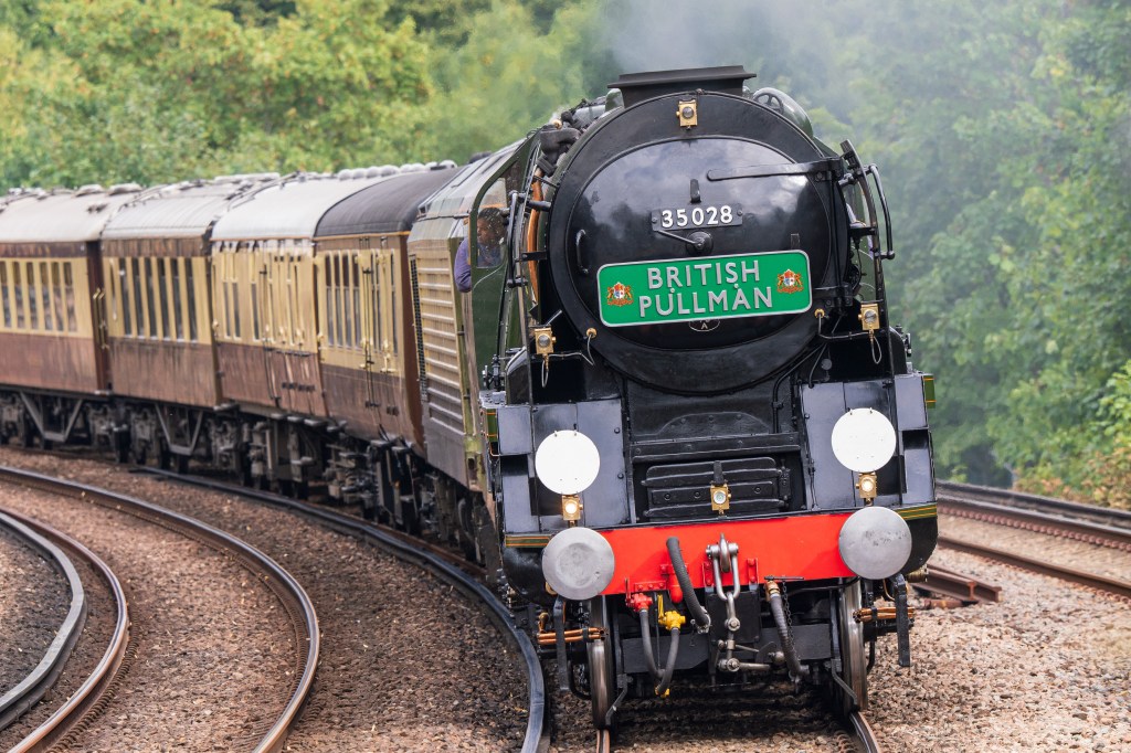 OM System 50-200mm F2.8 steam train sample image