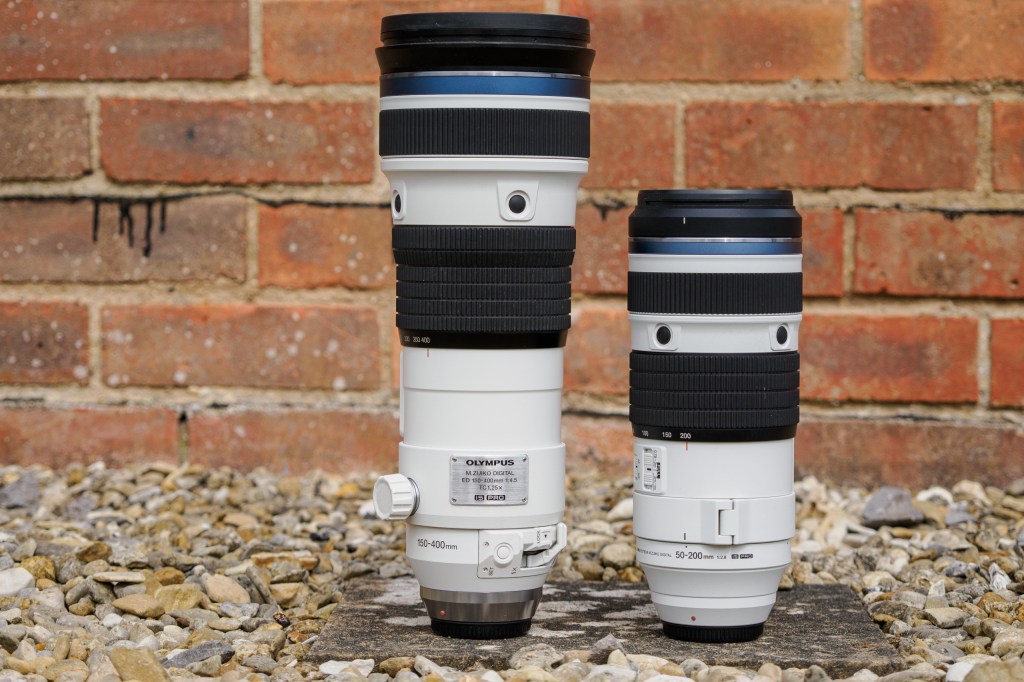 OM System 150-400mm F4.5 compared to 50-200mm F2.8