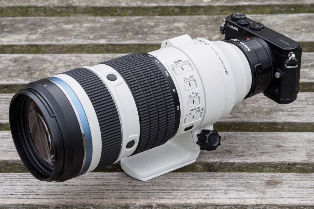 OM System 50-200mm F2.8 IS Pro on Panasonic GM1