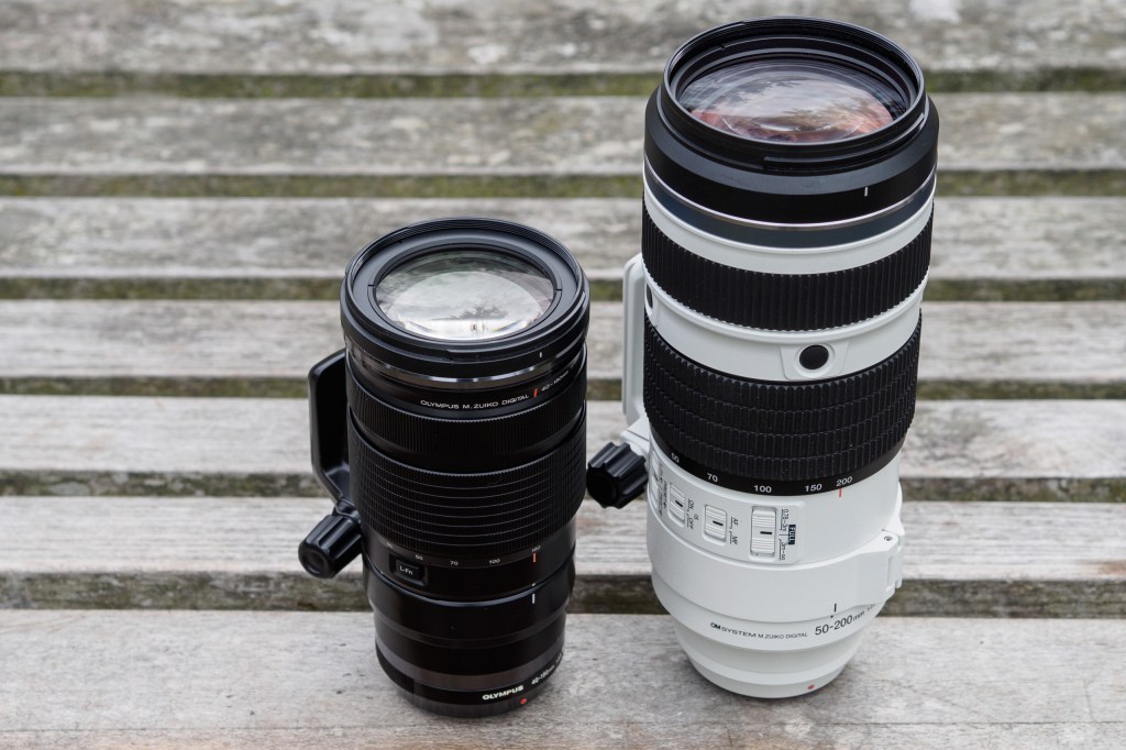 Olympus  40-150mm F2.8 vs OM System 50-200mm F2.8