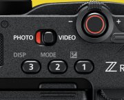 Nikon ZR top controls