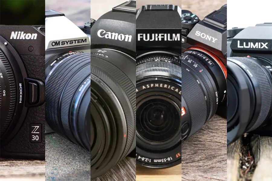 The main camera brands are now focused on mirrorless.