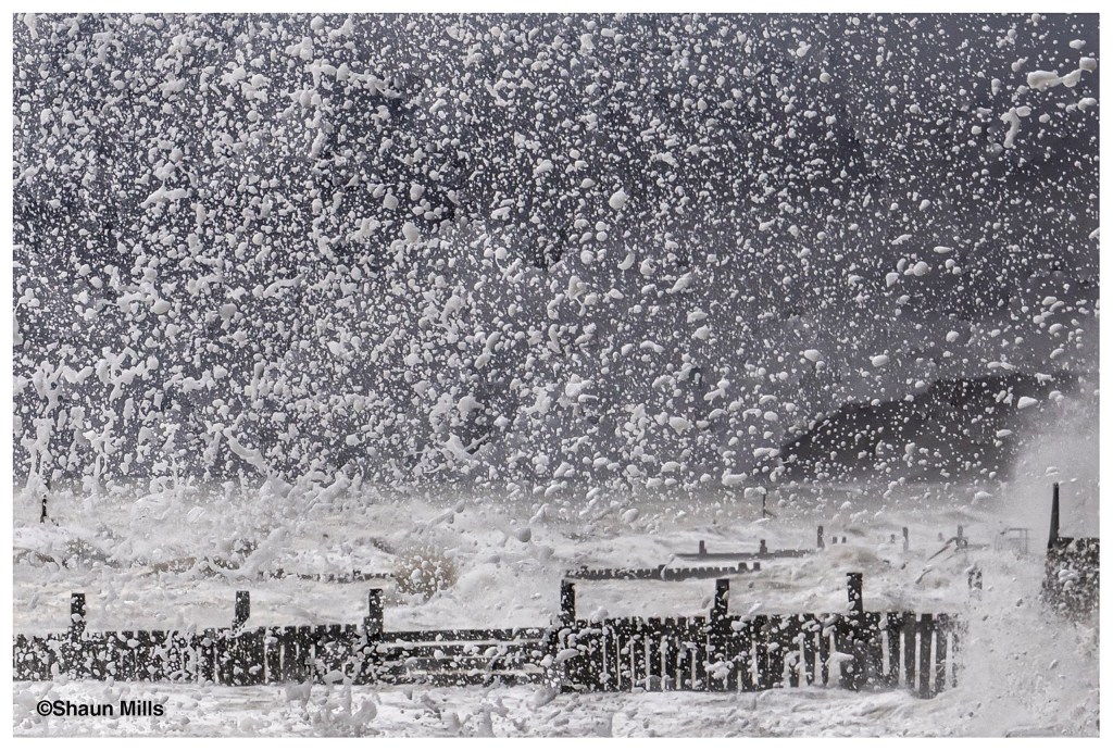 'Spray', Shaun Mills. Public Vote, Third Place. Standard Chartered Weather Photographer of the Year 2025