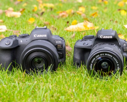 Canon EOS R6 II vs Canon EOS DSLR. Image credit: Dan Mold