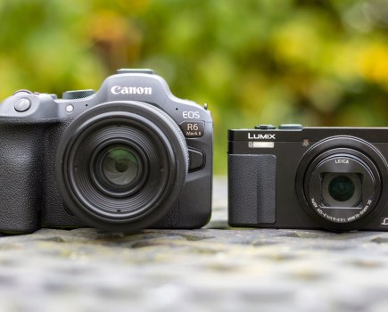 Canon EOS R6 II Mirrorless vs compact camera. Image credit: Dan Mold