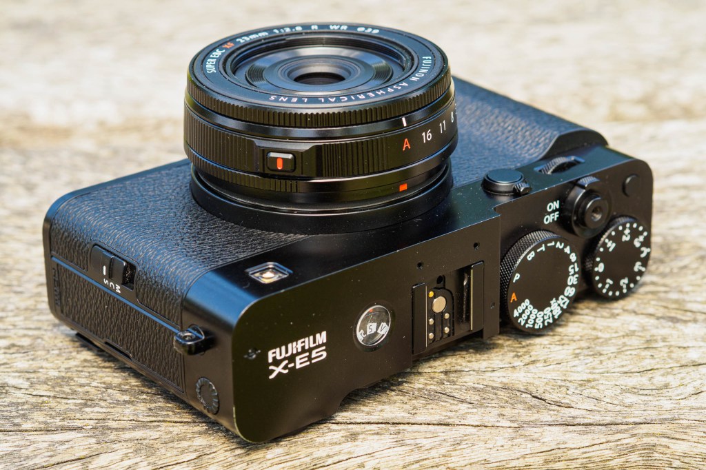 Fujifilm XF 23mm F2.8 R WR with aperture ring set to A