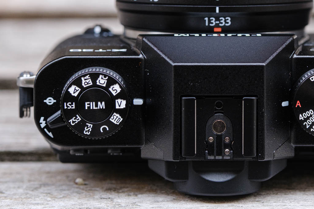 Fujifilm X-T30 III film dial