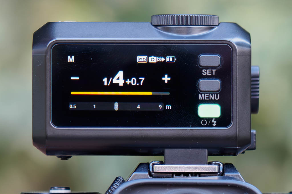 Godox iT30Pro in manual mode