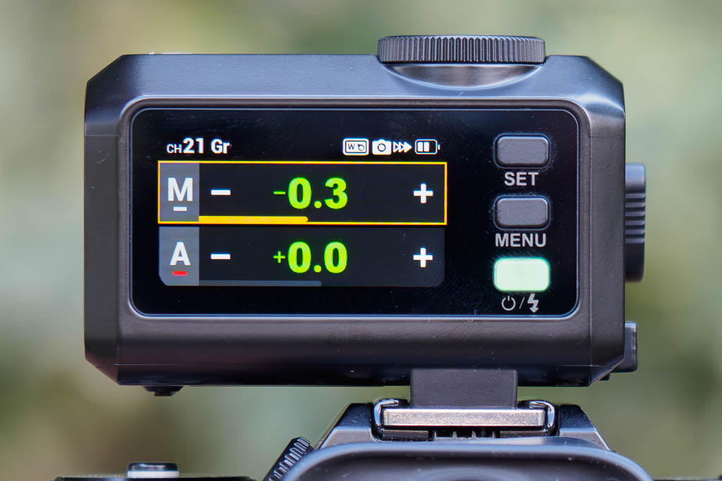 Godox iT30 Pro 2.4GHz wireless controller mode. 