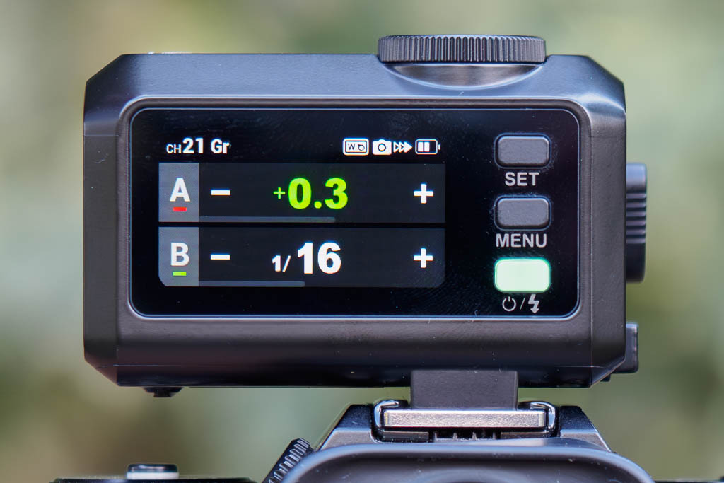 Godox iT30 Pro 2.4GHz wireless controller mode. 