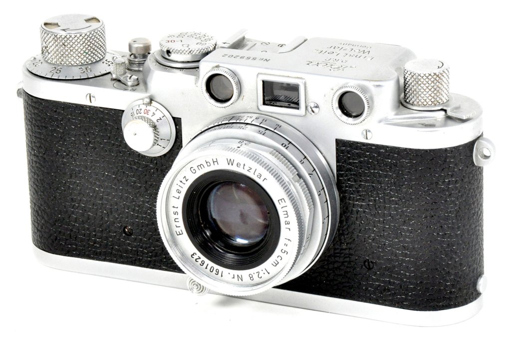 Three landmarks in the III series. Leica IIIf. John Wade
