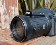 Photograph of the Nikon Coolpix P1100 superzoom bridge camera