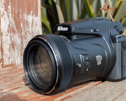 Photograph of the Nikon Coolpix P1100 superzoom bridge camera