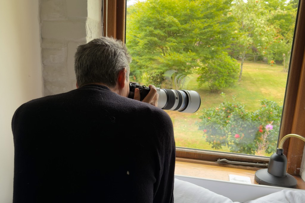 OM System 50-200mm F2.8 IS Pro lens in use