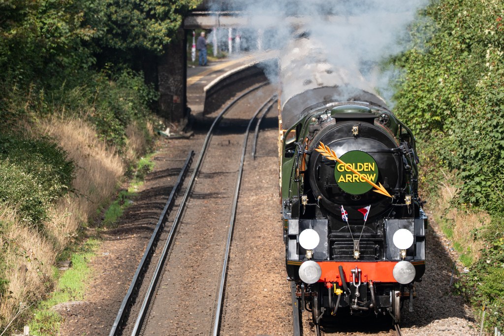 Panasonic Lumix S 100-500mm F5-7.1 steam train sample image