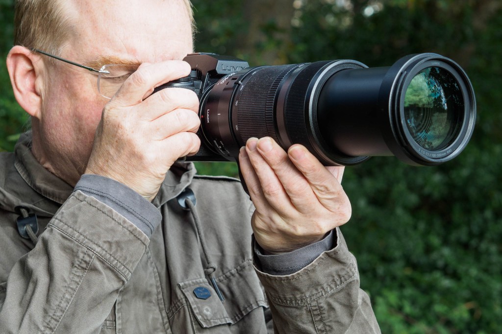 Panasonic Lumix S 100-500mm F5-7.1 OIS in use. Image credit: Andy Westlake